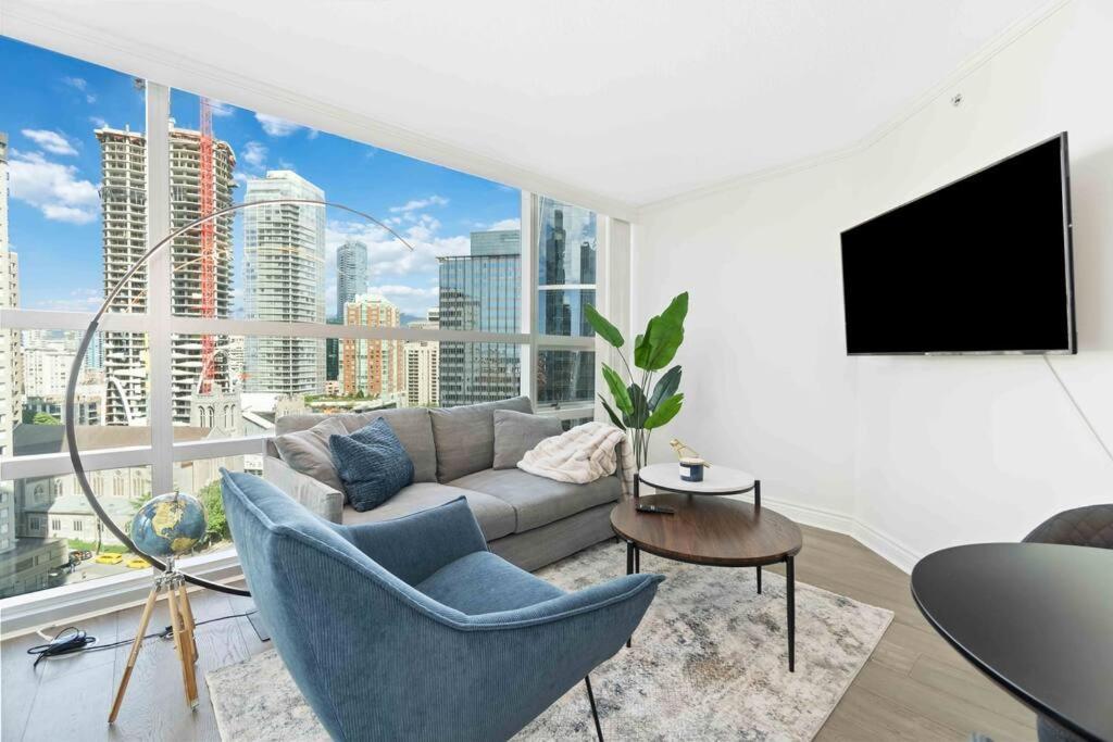 2Br Condo With Breathtaking View In Downtown! Free Parking - 6 Sleep Vancouver Eksteriør bilde