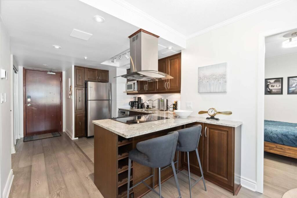 2Br Condo With Breathtaking View In Downtown! Free Parking - 6 Sleep Vancouver Eksteriør bilde